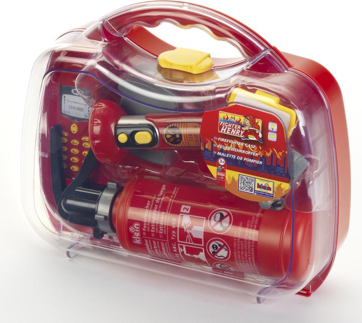 Theo Klein Fire Fighter Henry 7-teiliger Feuerwehr-Koffer
