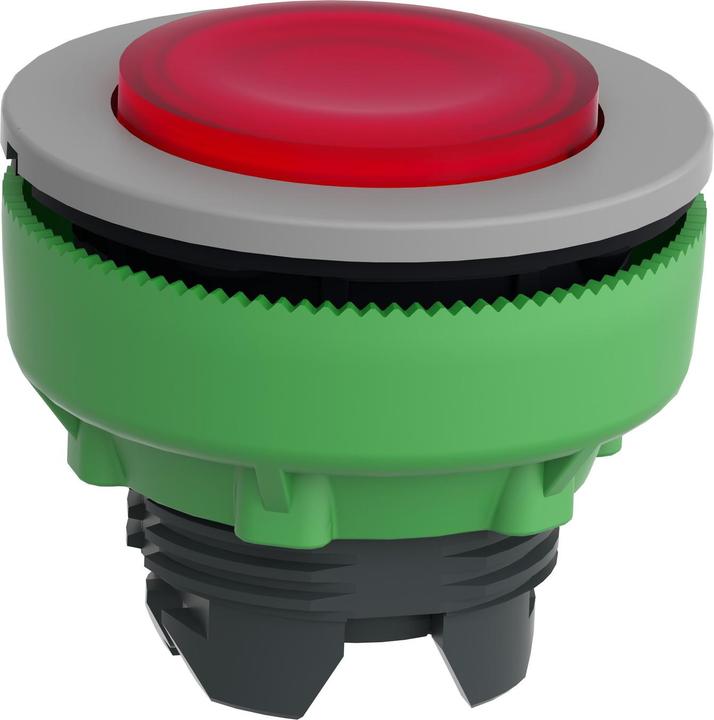 Produktbild Schneider Electric Leuchtdrucktaster, Front, vorstehend, ZB5FW143C0