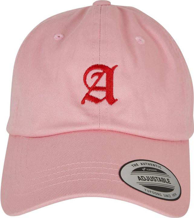Produktbild Mister Tee Letter Pink Low Profile Cap - 19729 (One Size)