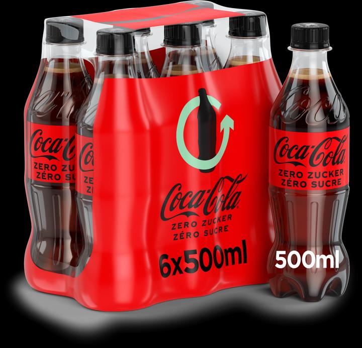 Produktbild Coca Cola Zero (6 x 50 cl)