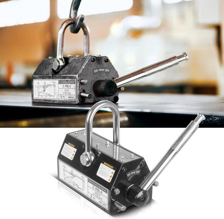 Actual product image Stahlwerk Lasthebemagnet mit 600 kg 1322 lbs Tragkraft 2100 kg 4629 lbs Zugkraft (1 x)