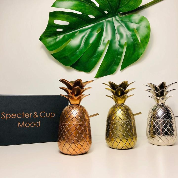 Produktbild Specter & Cup Ananas Cocktail Becher Mood Gold (3 dl, 1 x, Longdrinkgläser)