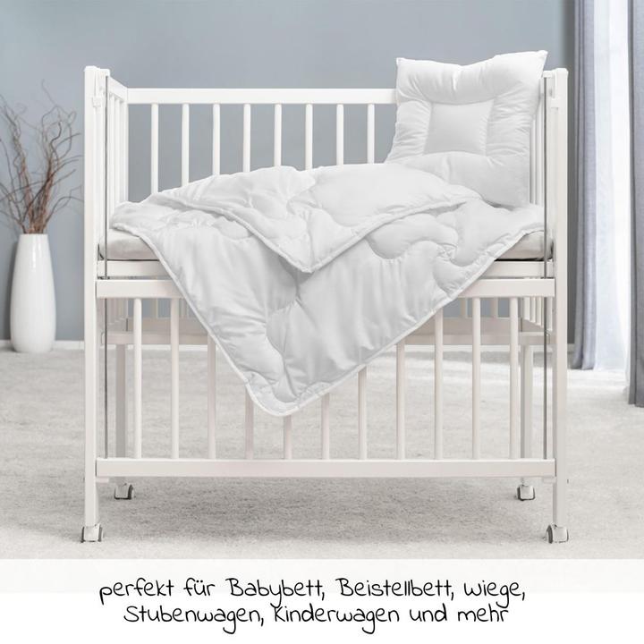 Actual product image La Loona LaLoona baby duvets & baby pillows Premium Complete quilt set 80 x 80 + 35 x 40 cm (80 x 80 cm)