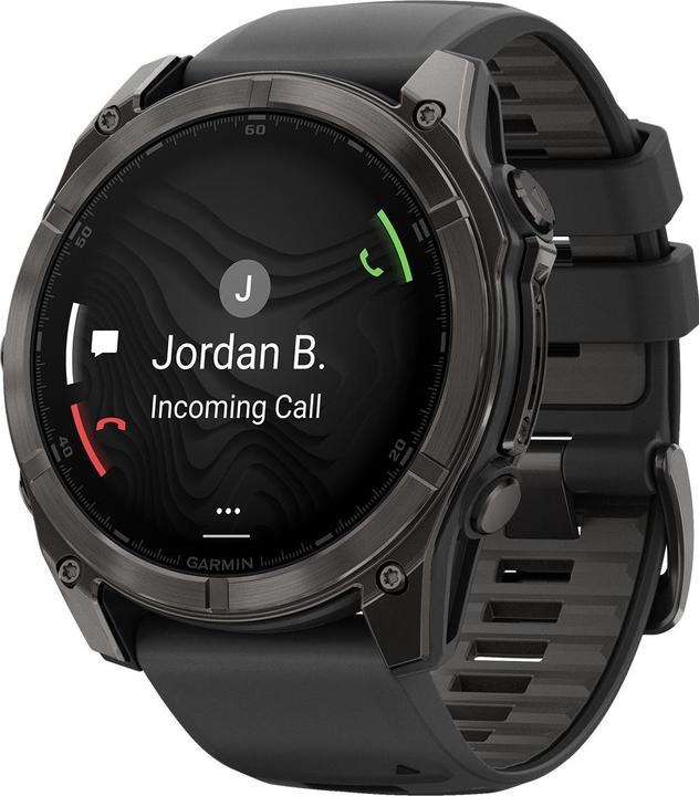 Actual product image Garmin Fenix 8 AMOLED Sapphire Titan (51 mm)