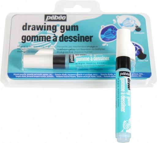Actual product image Creativ Company Calligraphy marker Drawing Gum 1 piece, Transparent (Transparent, 1 x)