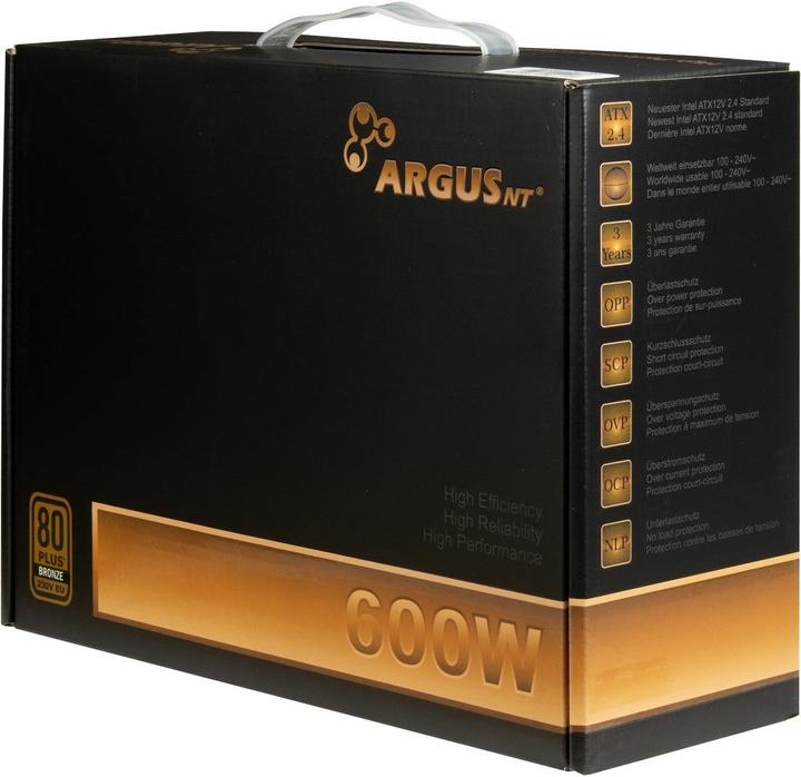 Actual product image Intertech Argus (600 W)