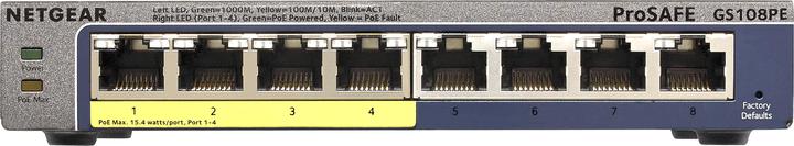 Netgear Gs108pe-300eus (8 ports)