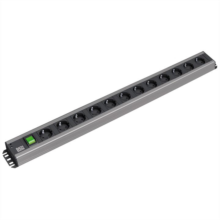 Actual product image Bachmann Extension cord (12 x, CEE 7/3, 2 m)