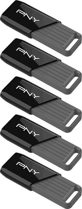 Actual product image PNY ATTACH X USB 3.2 64GB PACK X5 (64 GB, USB-A)