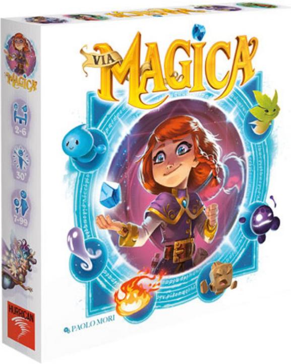Image du produit Hurrican HURD0004 - Via Magica - Jeu de cartes, 2-6 joueurs, dès 7 ans (édition FR) (Allemand, Italien, Anglais)