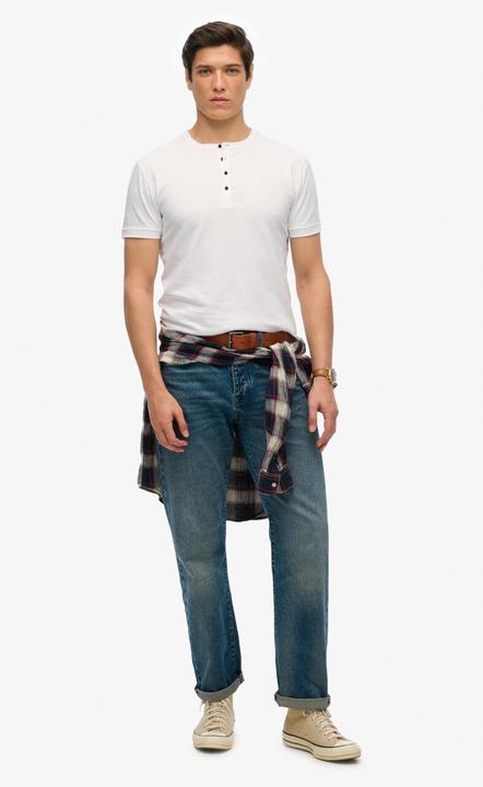 Actual product image Superdry Slub Ss Jersey Grandad Top (M)