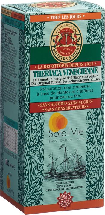 Soleil Vie Elixir suédois Thériaca Vénécienne (500ml) (1 pièce(s), 780 g)