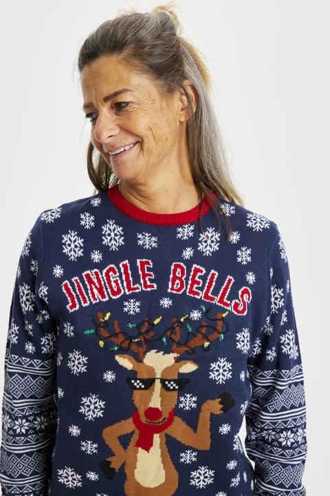 Actual product image Christmas Sweats Jingle Bells LED Sweater (XL)