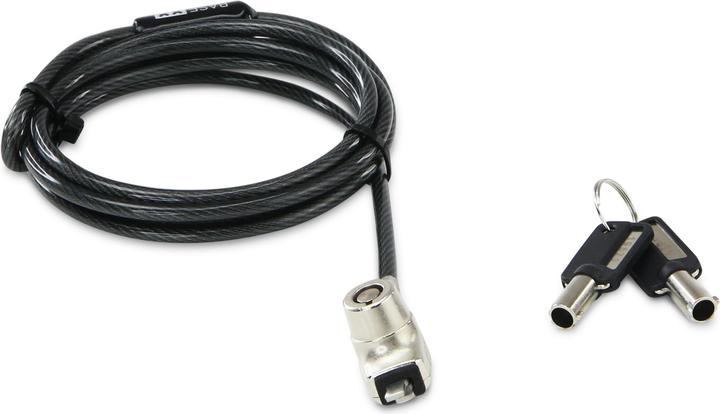 Dicota BASE, XX, Laptop Lock, Wedge, Effective anti-theft protection, for notebooks, monitors, print