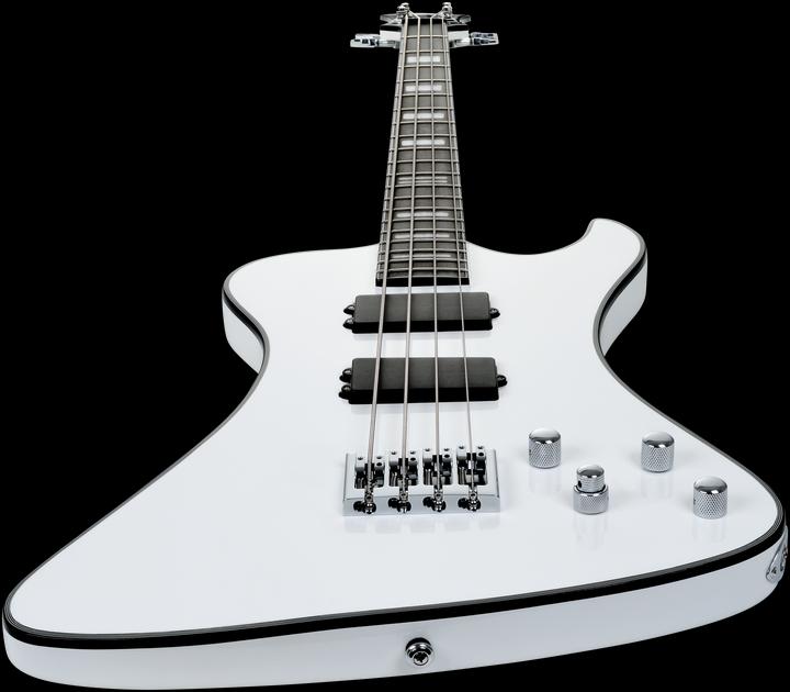 Produktbild Hagstrom E-Bass, Nekromant 4, White Gloss (E-Gitarre, Mahagoni)
