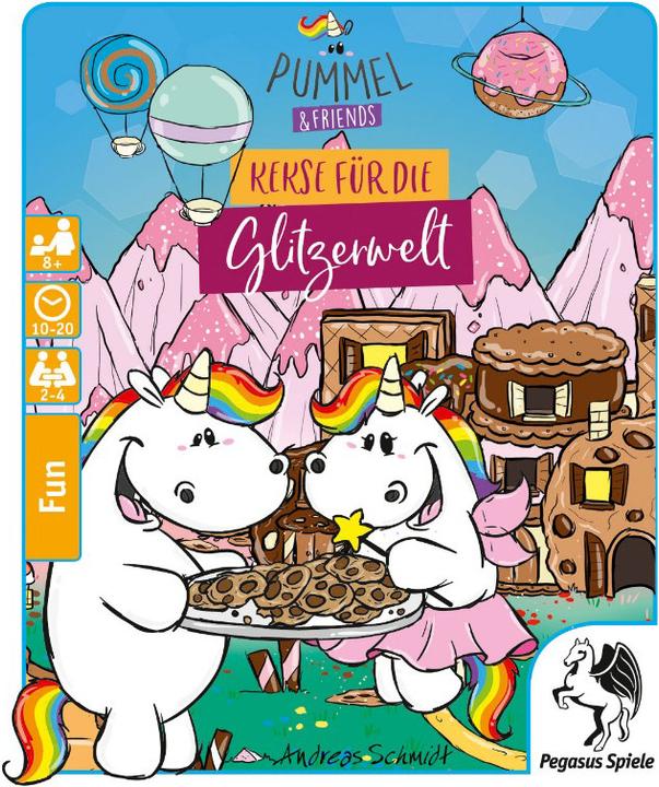 Immagine prodotto Pegasus 20037G - Pummel & Friends - biscotti per il mondo glitter, da 8 anni (edizione DE)