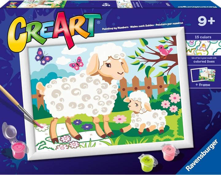 Produktbild Ravensburger Malen nach Zahlen - Schaf mit Lämmchen