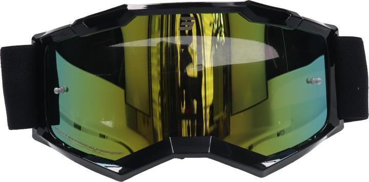 Actual product image Shot IRIS 2.0 TECH Brille glanz gold-Glas gold versp. (Shiny gold, Gold mirrored)