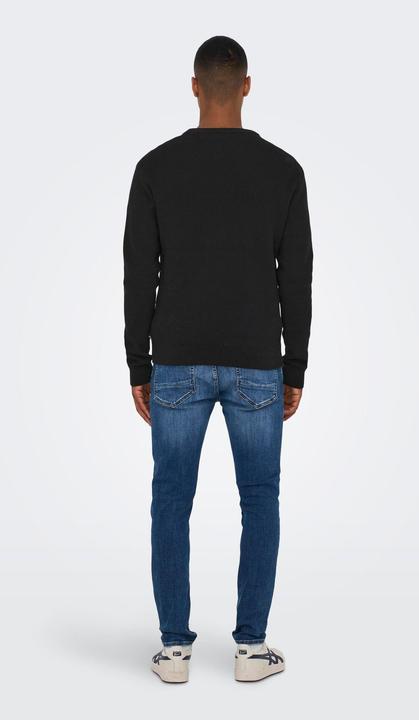 Produktbild Only & Sons Strukturstrick Strickpullover (L)