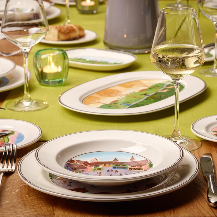 Produktbild Villeroy & Boch Suppenteller Hühnerhof Design Naif (1 x, 21 cm)