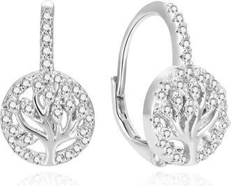 Immagine prodotto Beneto Orecchini in argento con zirconi Albero della Vita AGUC386L (L)