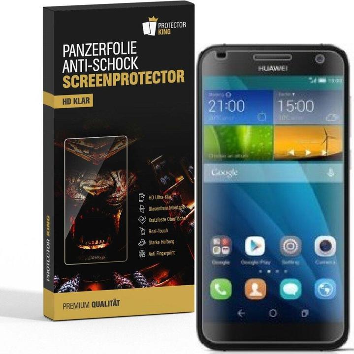 Produktbild Protectorking 2x Panzerfolie Anti-Shock HD Klar (2 Stück, LG G7)