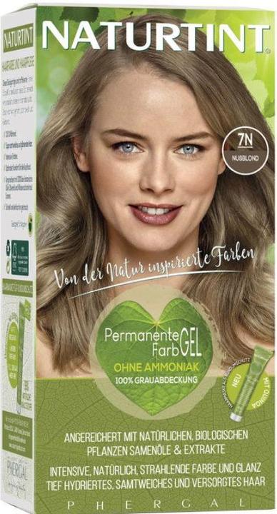 Naturtint Permanentes Haarfarbegel 7N Nussblond ohne Ammoniak (7N Nussblond ohne Ammoniak)