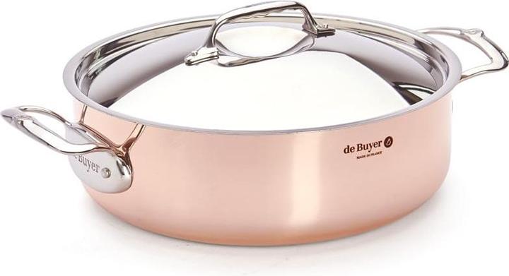 Produktbild de Buyer Prima Matera (28 cm, Bräter + Schmortopf, Kupfer, Edelstahl)