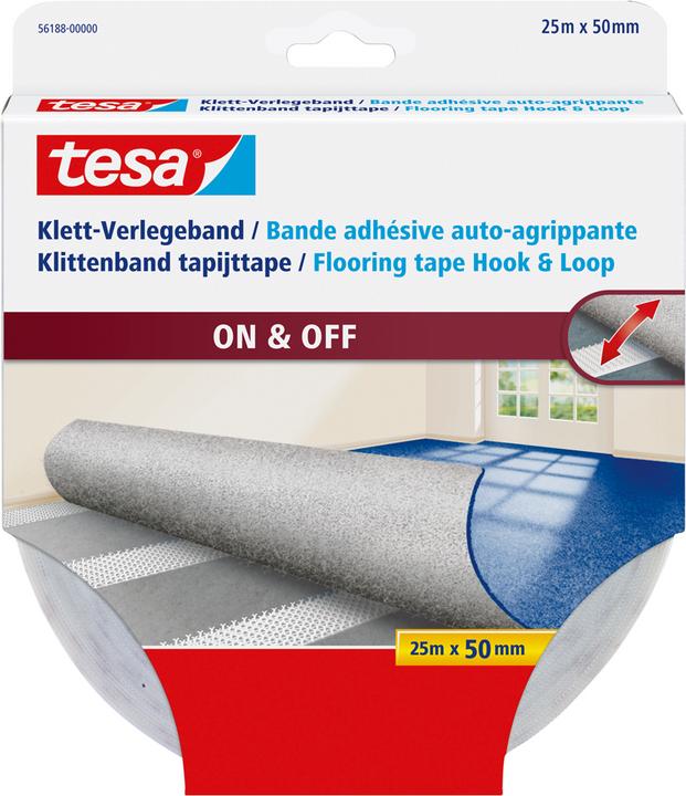 Produktbild tesa Klett Verlegeband (50 mm)