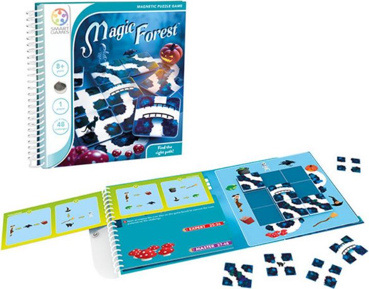 Smart Games 10141848 - Magischer Wald, Lernspiel, für 1 Spieler, ab 8 Jahren (Niederländisch, Dänisch)