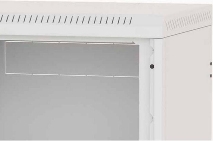 Actual product image Triton RBA-15-AS6-CAX-A1 - Wall-mounted 19" cabinet, 1-sectioned, 15 HU, 595 mm depth (15 RU, 19 inch rack)