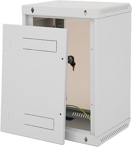 Actual product image Triton RKA-10-AS3-CAX-X1 - Welded 10 or 19 cabinet. IP30, capacity 20 kg. Model: RKA (5.71 RU, 19 inch rack, 10 inch rack)