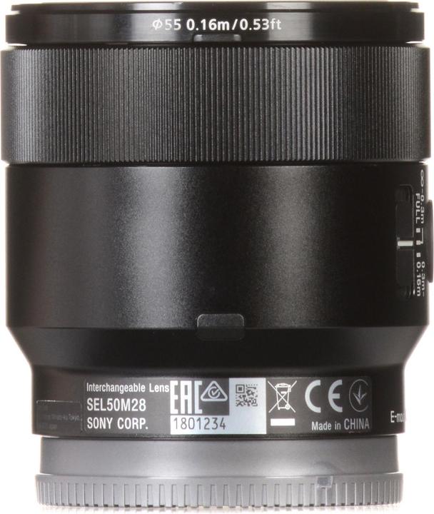 Produktbild Sony FE 50mm f/2.8 Makro (Sony E, APS-C / DX, Vollformat)