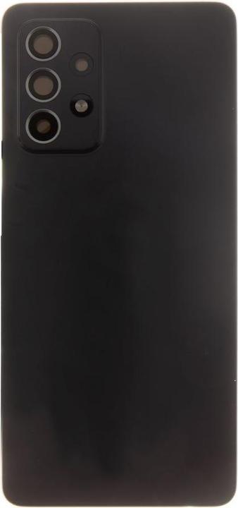 Actual product image Samsung A526 Galaxy A52 5G Back Cover Black (Service Pack) (Galaxy A52 5G)