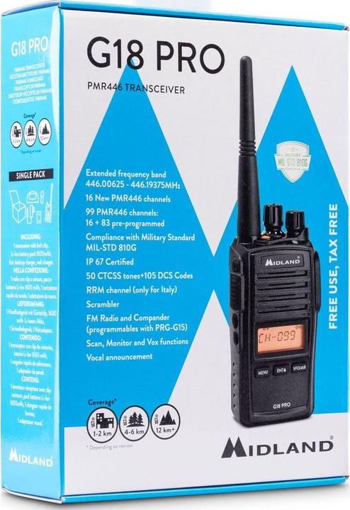 Image du produit Midland G18 Pro (12 km)