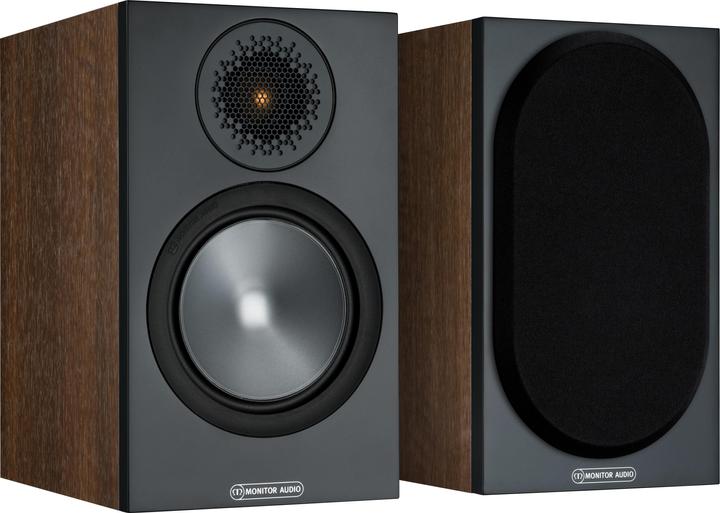 Produktbild Monitor Audio Regallautsprecher Paar Bronze 50 Walnuss (1 Paar, 80 W)