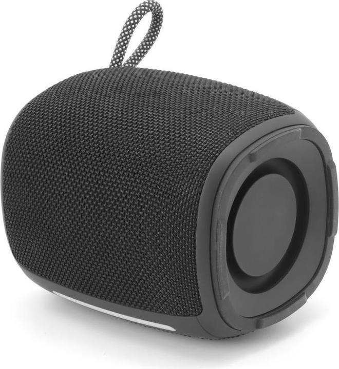 Gembird Bluetooth LED speaker black (4 h, Electrical connection)