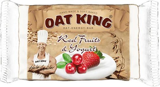 Oat King Hafer Energie Riegel Rote Früchte und Joghurt 10 x 95 g (Rote Beeren-Joghurt, 1 Stk., 950 g)