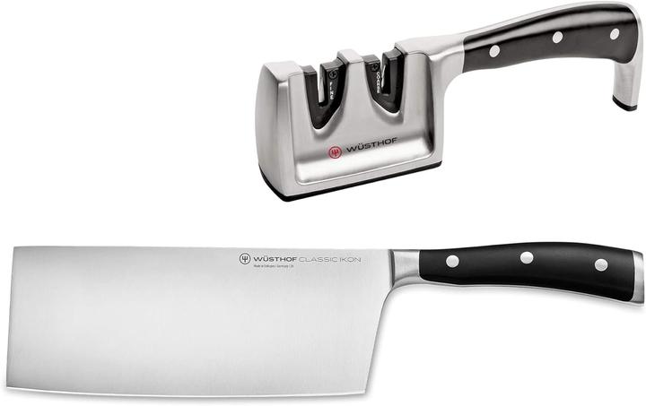 Produktbild Wüsthof Classic Ikon Chin. Kochmesser Messerschärfer (18 cm)