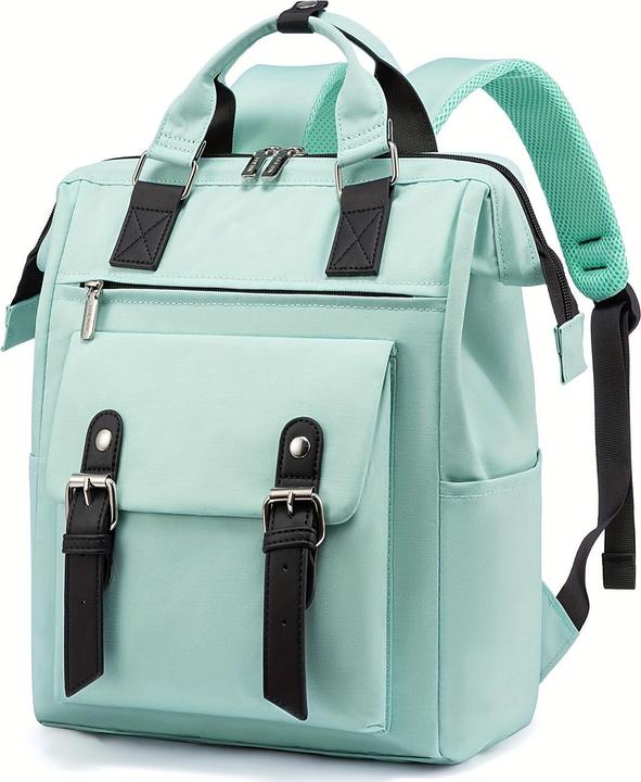 Only-Bags.Store Stilvoller kleiner Laptop-Rucksack - Modischer College Daypack mit verstellbaren Trägern, robustem