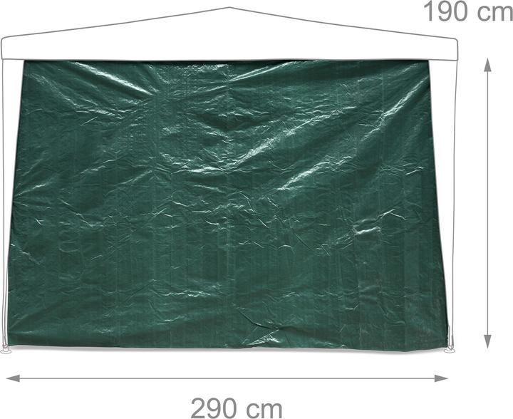 Produktbild Relaxdays Pavillonseitenteile (50 cm, 29 cm)