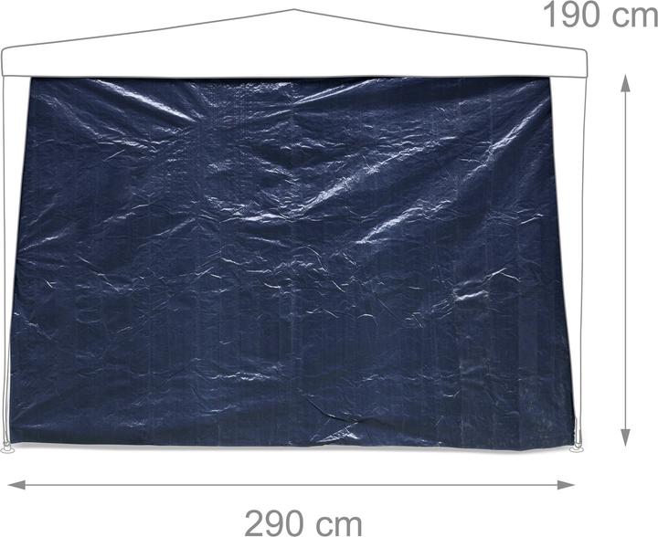 Produktbild Relaxdays Pavillonseitenteile (50 cm, 29 cm)