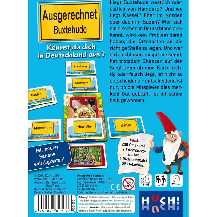 Actual product image 882066 - Ausgerechte Buxtehude - Card game, 2-6 players, ages 10+ (DE edition) (German)