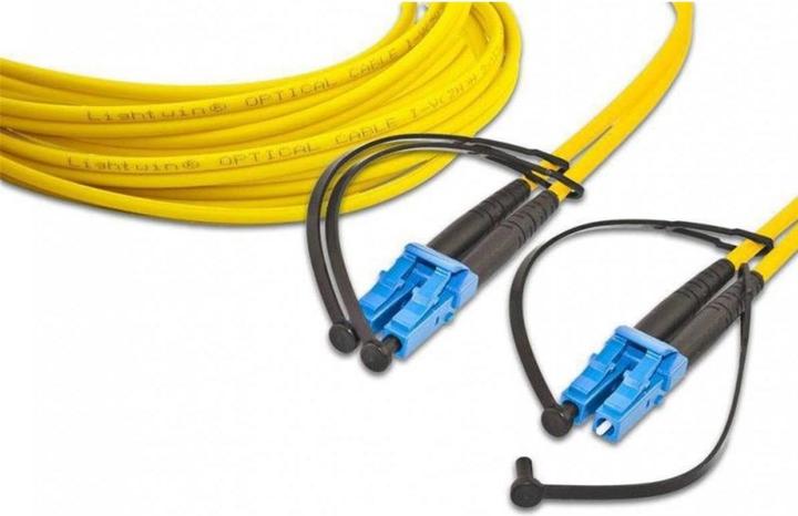 Produktbild Lightwin LWL Duplex Patchkabel (CAT6, 1 m)