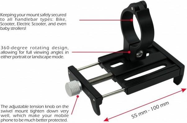 Produktbild Swissten Aluminum Bike Holder