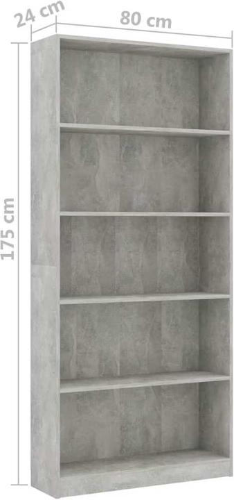 Actual product image VidaXL Grange (80 x 24 x 175 cm)