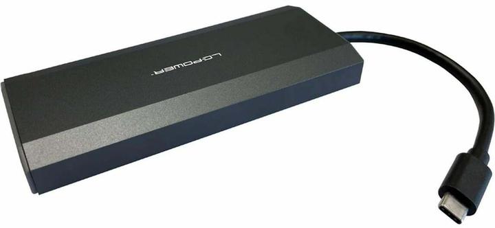 Produktbild LC-Power HUB-C-MULTI-7-M2 USB-C-Hub/M2 M.2-SSD retail (USB-C, 5 Ports)