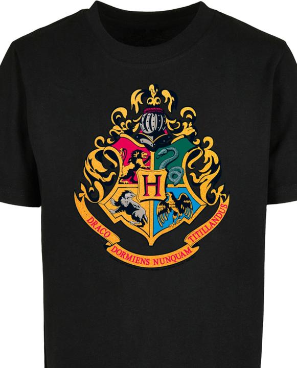 Immagine prodotto Absolute Cult Bambini Harry Potter - Hogwarts Crest Gold Basic Tee 2.0 - 124297 (110, 116)