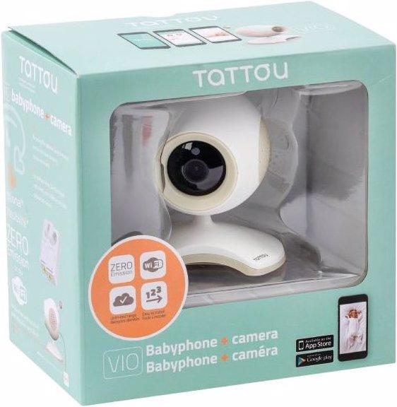 Bisal Tattou Babyphone avec caméra VIO (Vidéo et audio)
