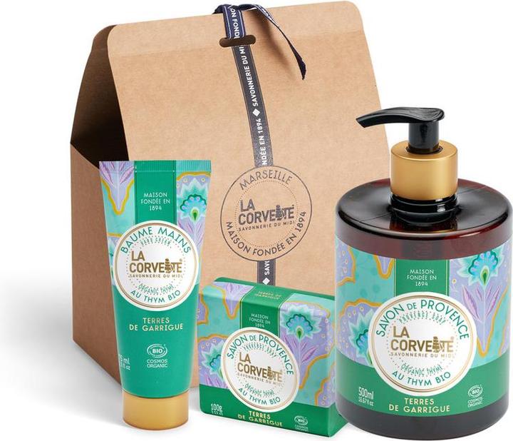 Image du produit La Corvette coffret rituel terres de guarrigue (Set soin du corps)